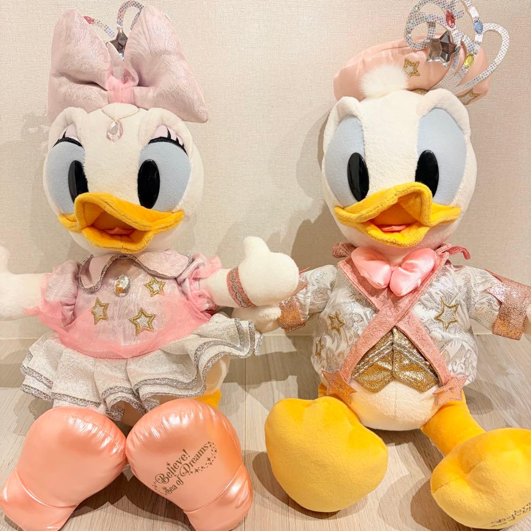 ディズニーリゾート　ビリーヴ　ドナルド　デイジー　ぬいぐるみセット
