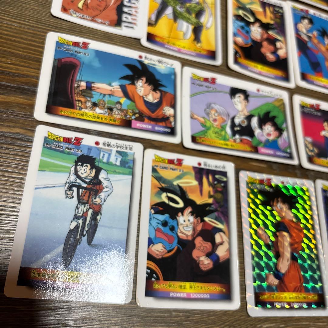 レアVintage ドラゴンボールZ PPカード 21枚 1994 キラカード