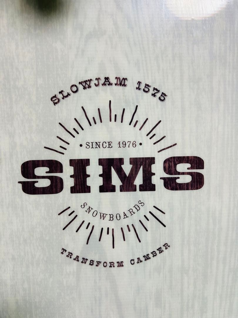 SIMS シムズ スノーボード ビンディングセット 157cm