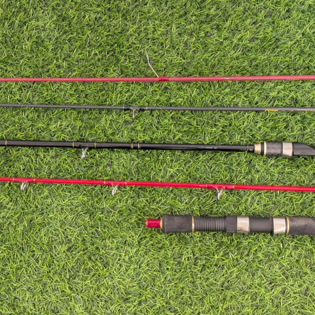 Battle Stick 船 グレート鱒レンジャー改 CT50 釣り竿4本セット