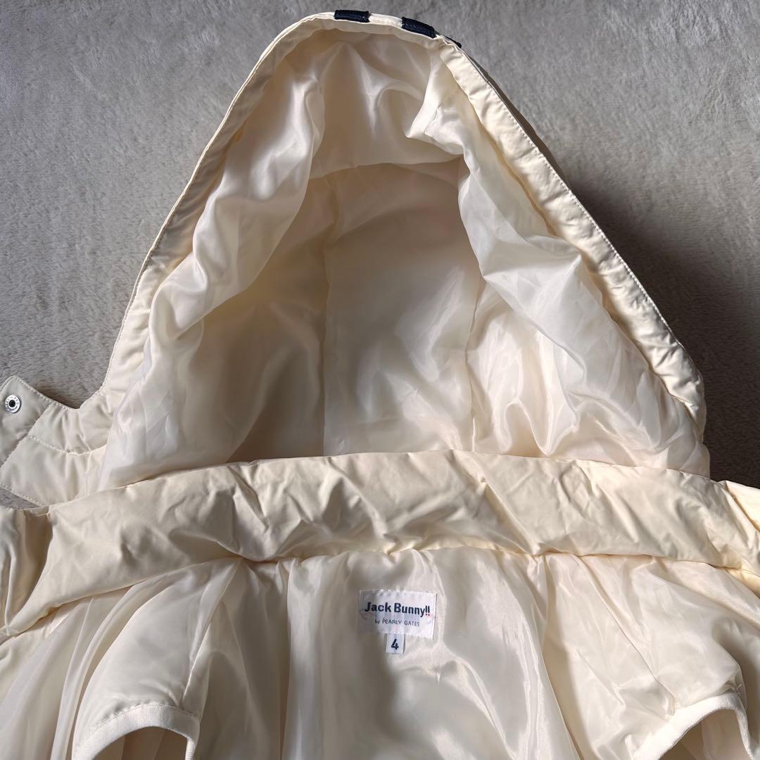 良品JackBunny!!4WAYダウンジャケットゴルフメンズ4フードフェザー