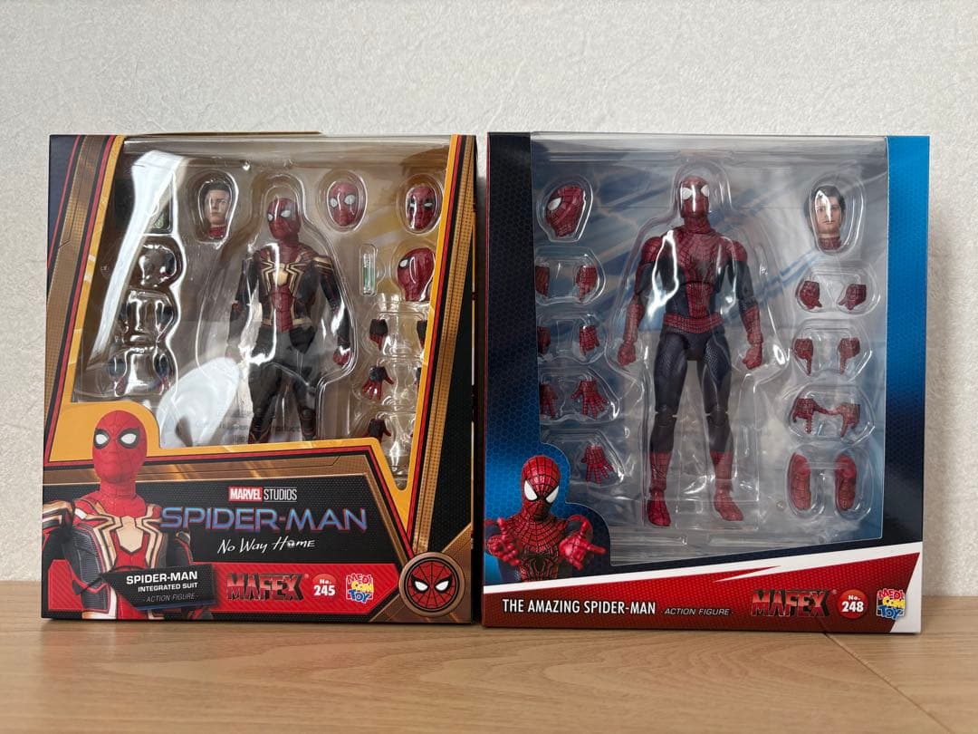 MAFEX スパイダーマン 2点セット　新品未開封