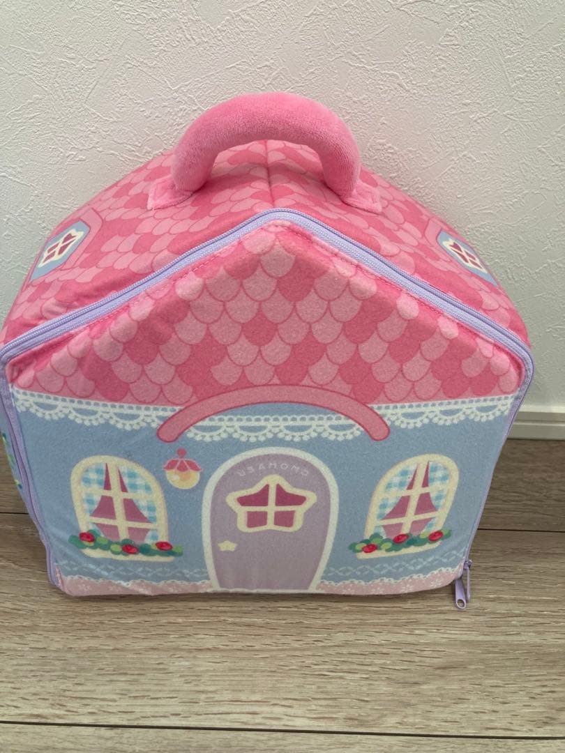 マザーガーデン うさもも おほしさまハウス ぬいぐるみ ハウス型収納ケース