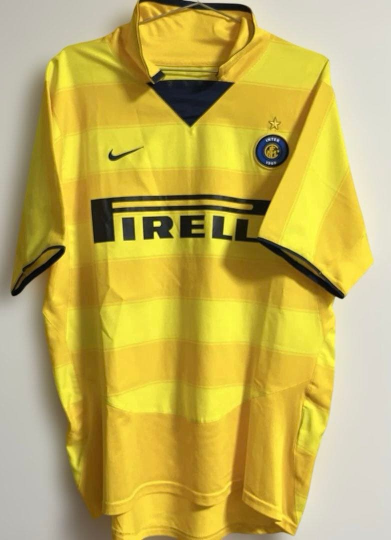 ⚠️レア　インテル　03/04シーズン　アウェイ　ユニフォーム　ヴィンテージ