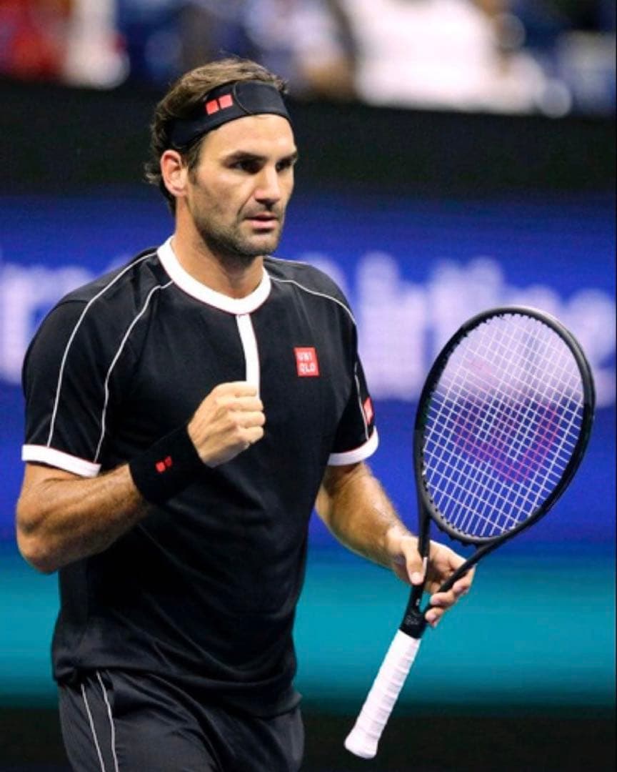 【Yo】フェデラー ユニクロ 全米オープン 2019 上下 M