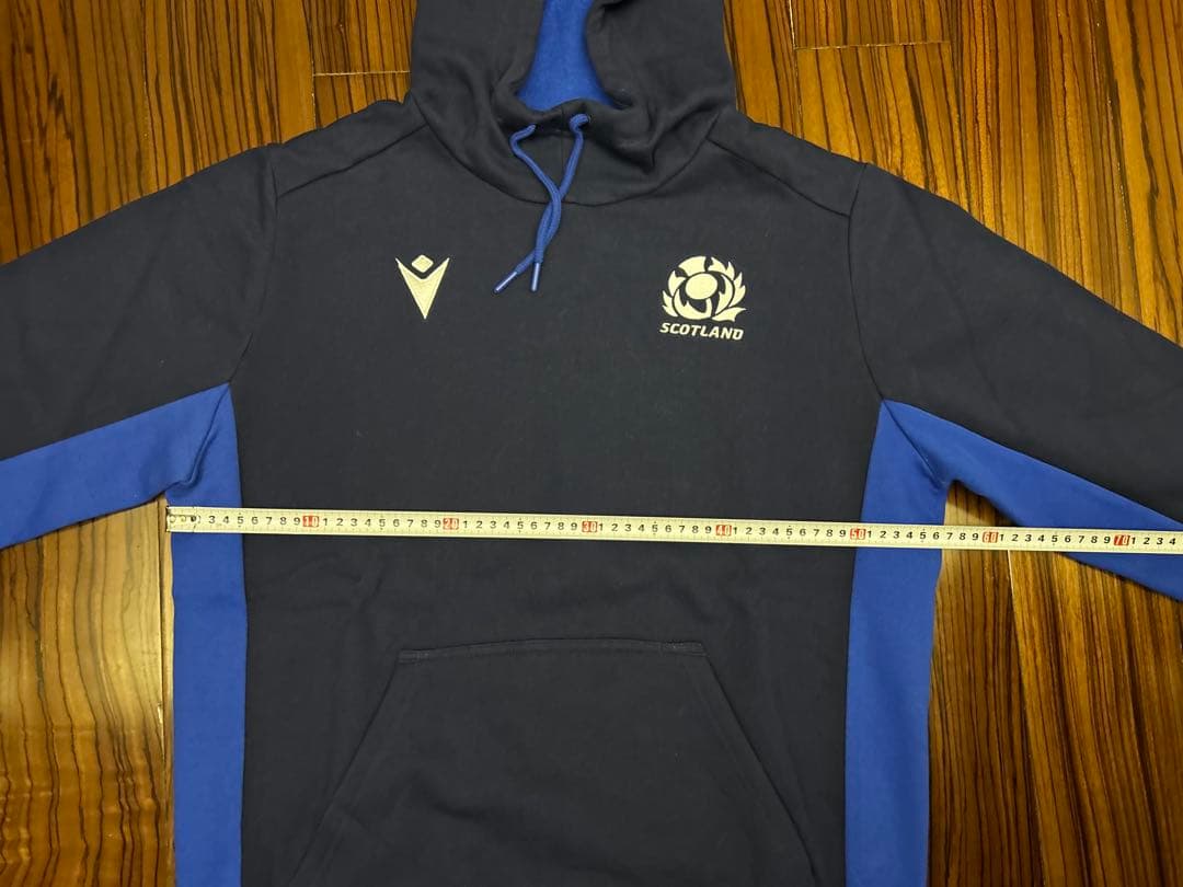 マクロン　ラグビー　スコットランド代表　チームフーディ　海外XL