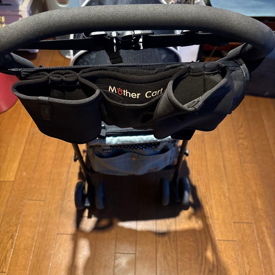 アジリティ　犬用ペットカート 黒 デニム風