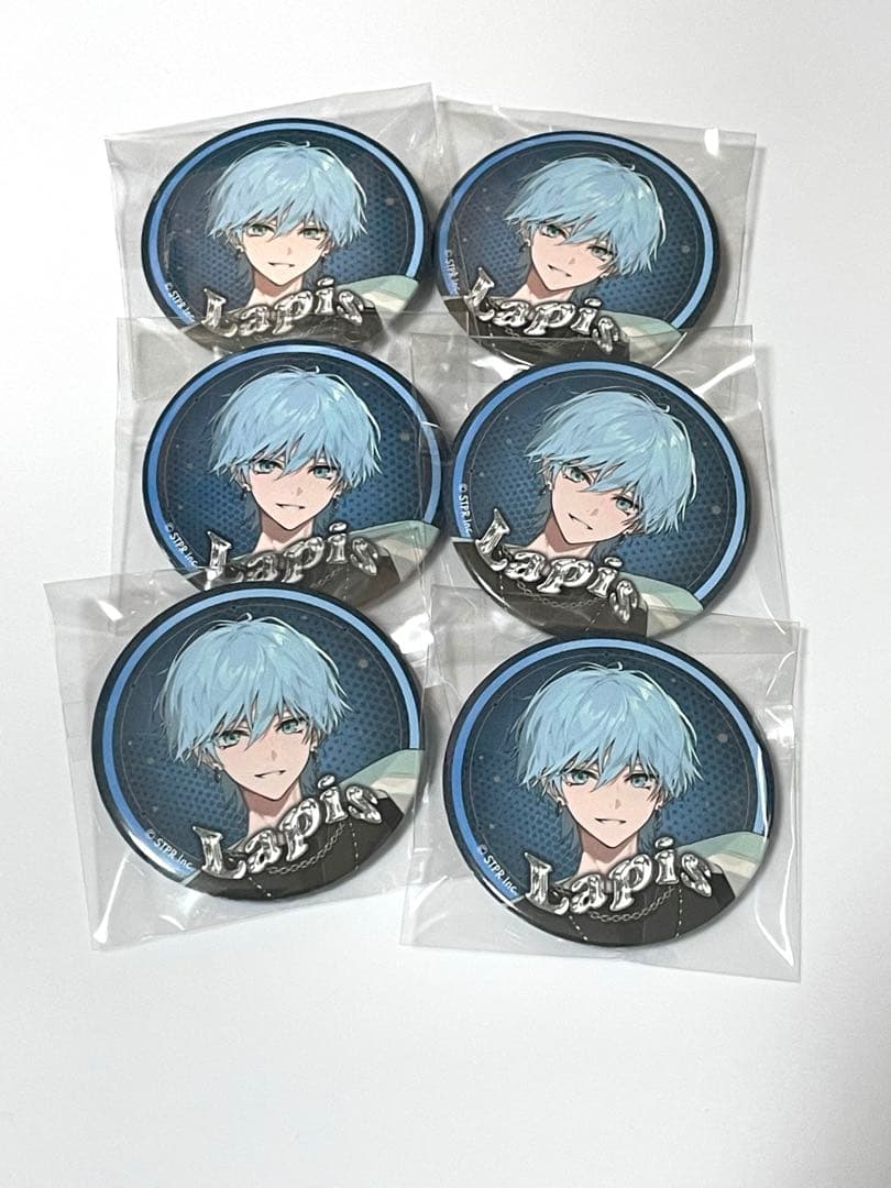 めておら　らぴす　Lapis 缶バッジ　等身　初期　スターター　セット