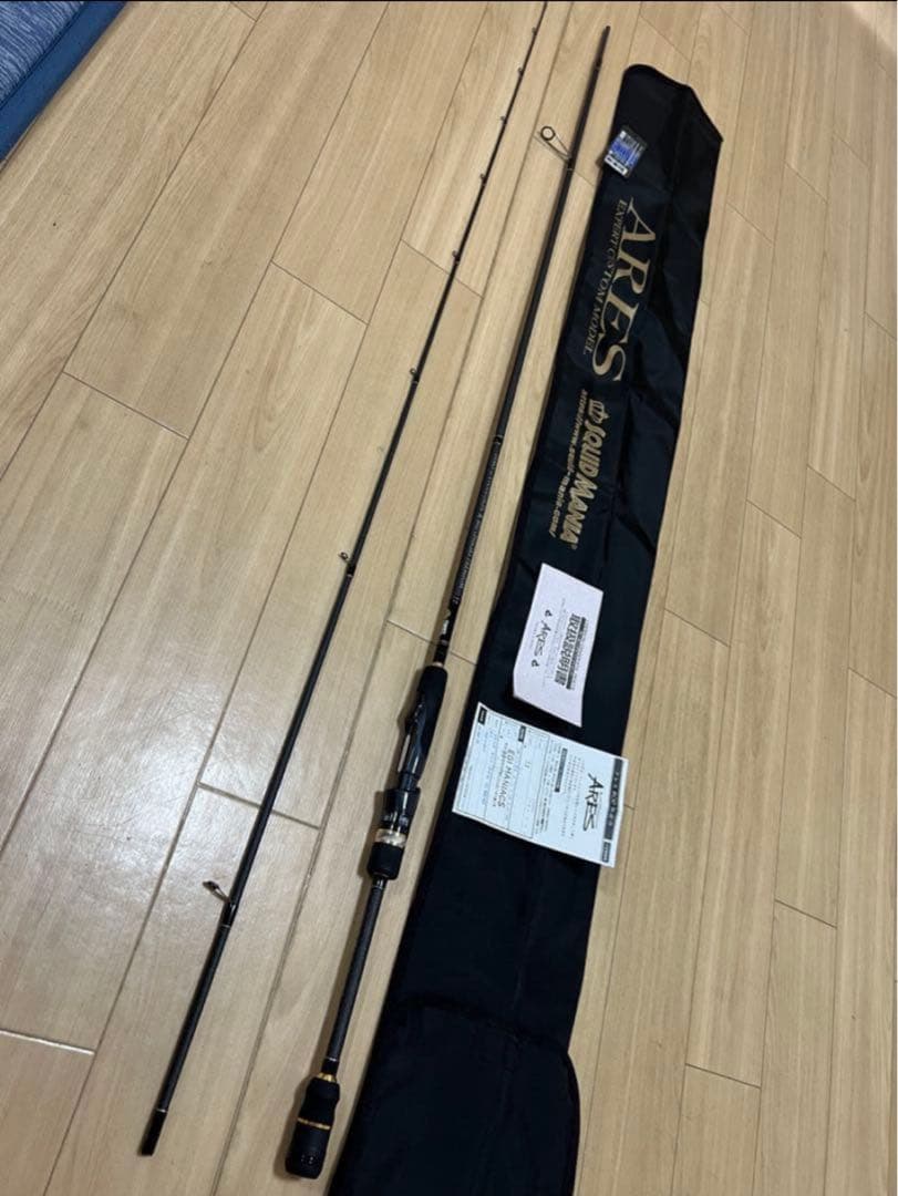 スクイッドマニア魅黒Eternal Black炎802 鬼切　美品