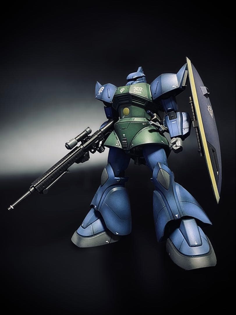 ガンプラ HGUC 1/144ゲルググ アナベル•ガトー専用機 完成品