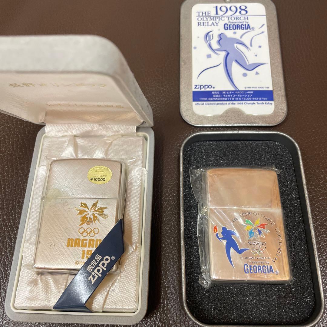 限定！長野オリンピック記念ジッポー2個セット新品未使用