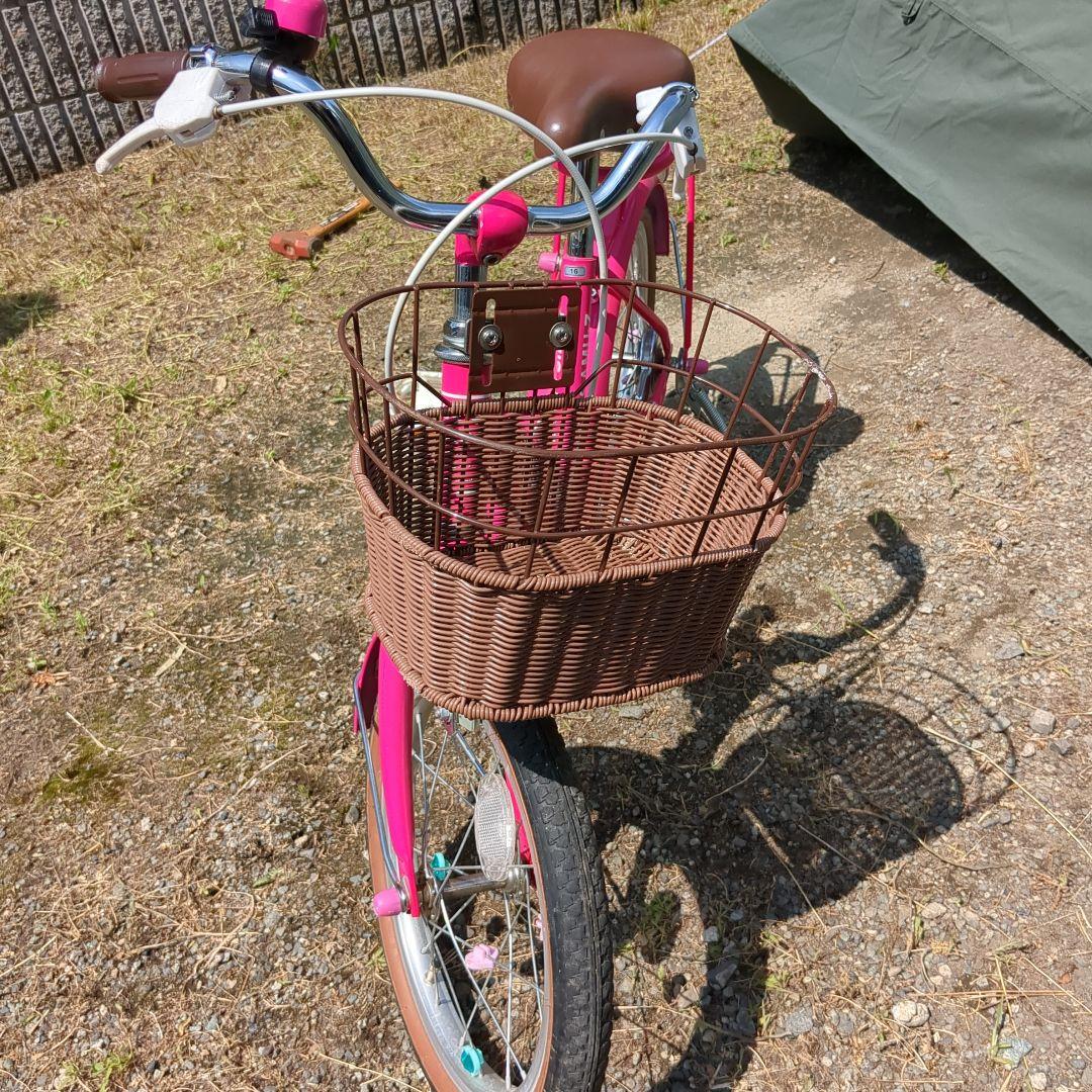 16インチ　LOUIS AMUZ 子供用自転車 ピンク