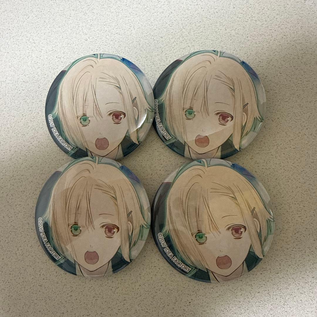 星川翡翠 缶バッジ 4個セット