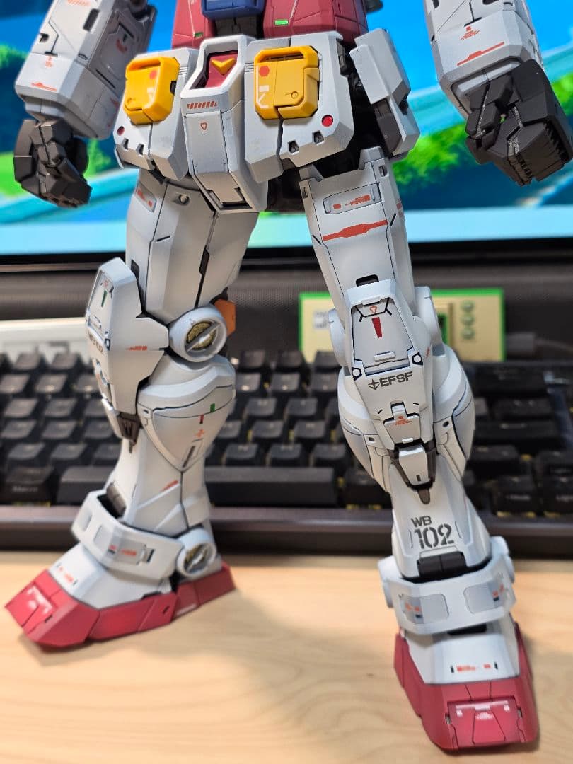 PG UNLEASHED 1/60 RX-78-2 ガンダム 全塗装完成品