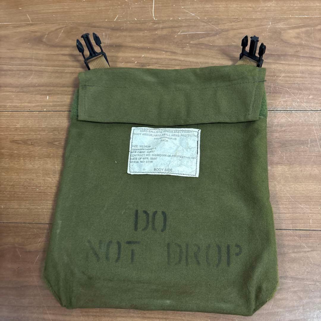 米軍実物　PRU－60Ａ HARD BALLISTIC ARMOUR プレートM