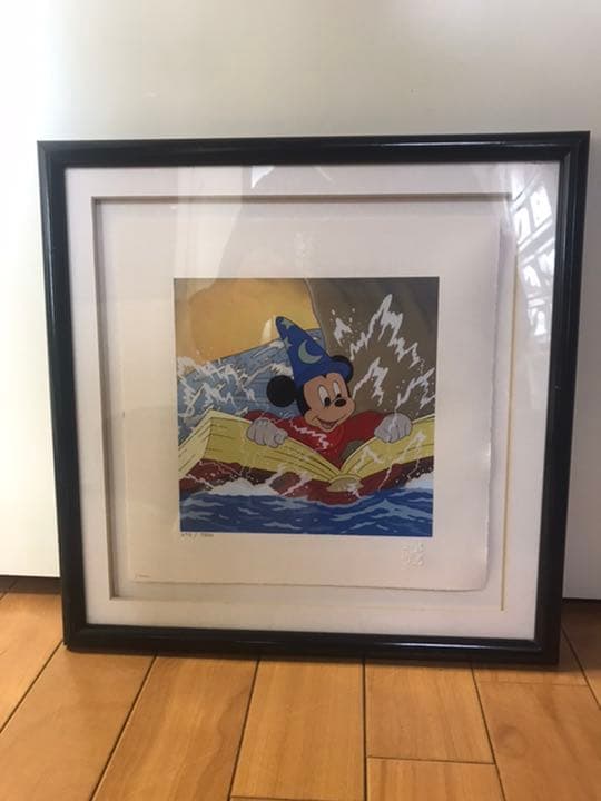 Fantasia Disney Mickey Mouse 原画 アニメ 絵画
