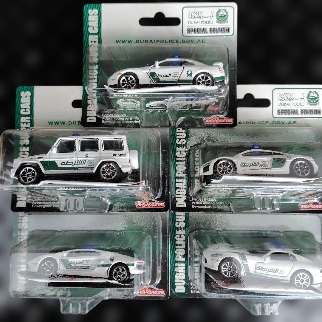 ドバイ警察ミニカーセット 5台
