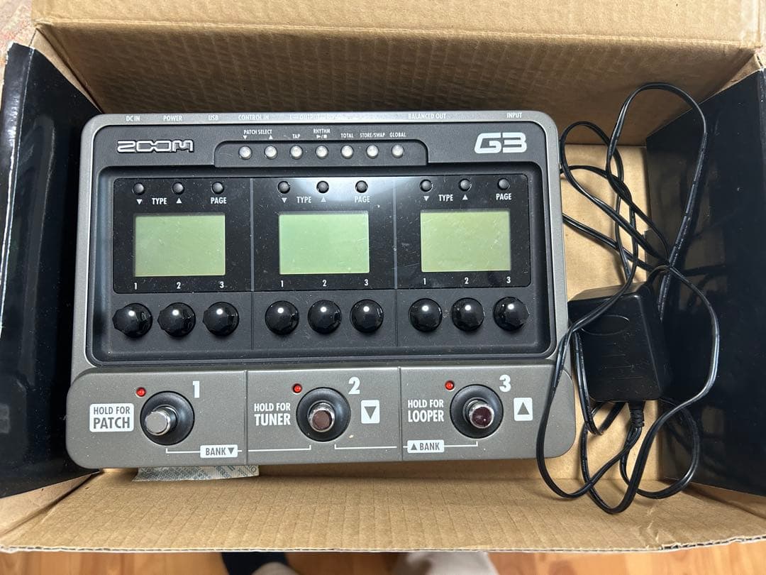 ZOOM G3 ギターエフェクター