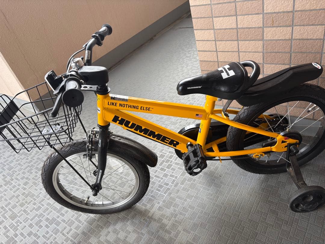 sasaハマー　自転車　子供用　HUMMER 16インチ