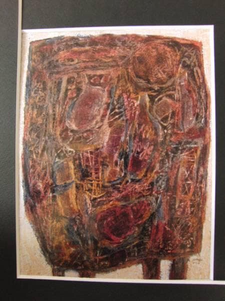 Jean Dubuffet、LE SOUPER RICHE、画集画、新品額装付