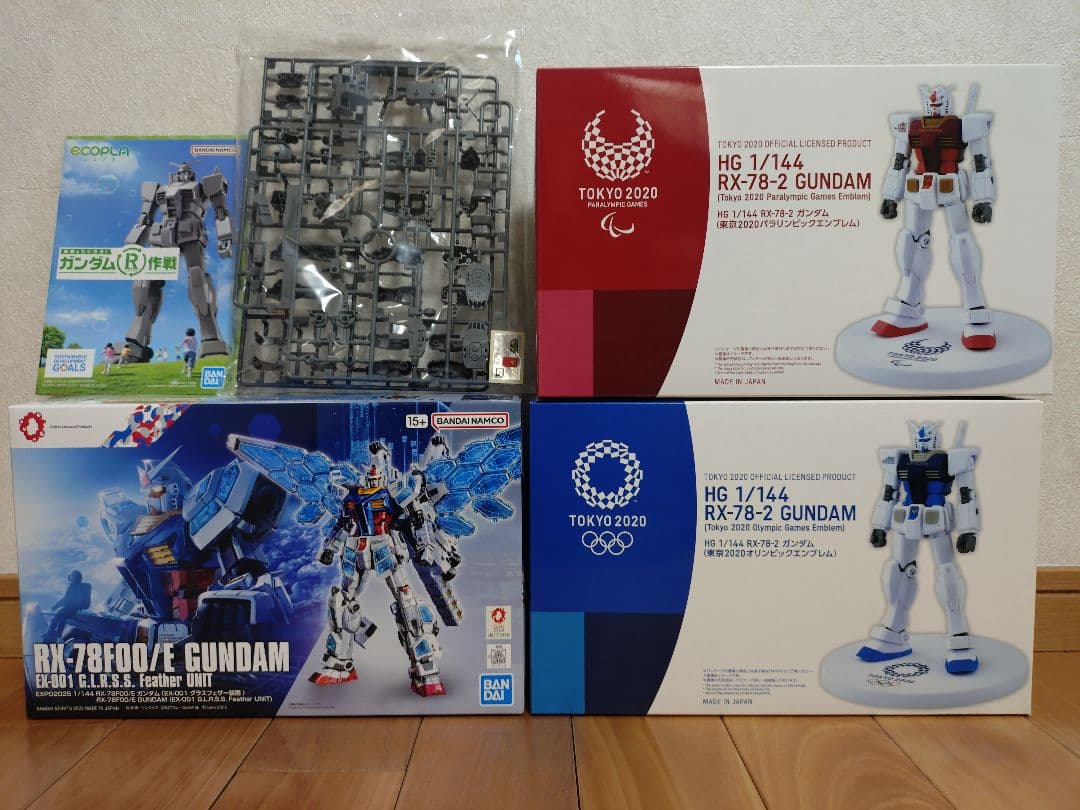 ガンダム　グラスフェザー　オリンピック　パラリンピック　関西万博　ガンプラ