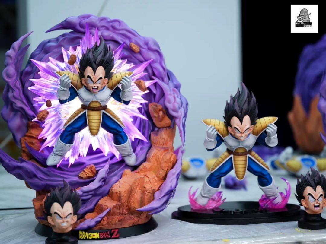 ドラゴンボール ベジータ ガレキ ガレージキット スタチュー X⑤②