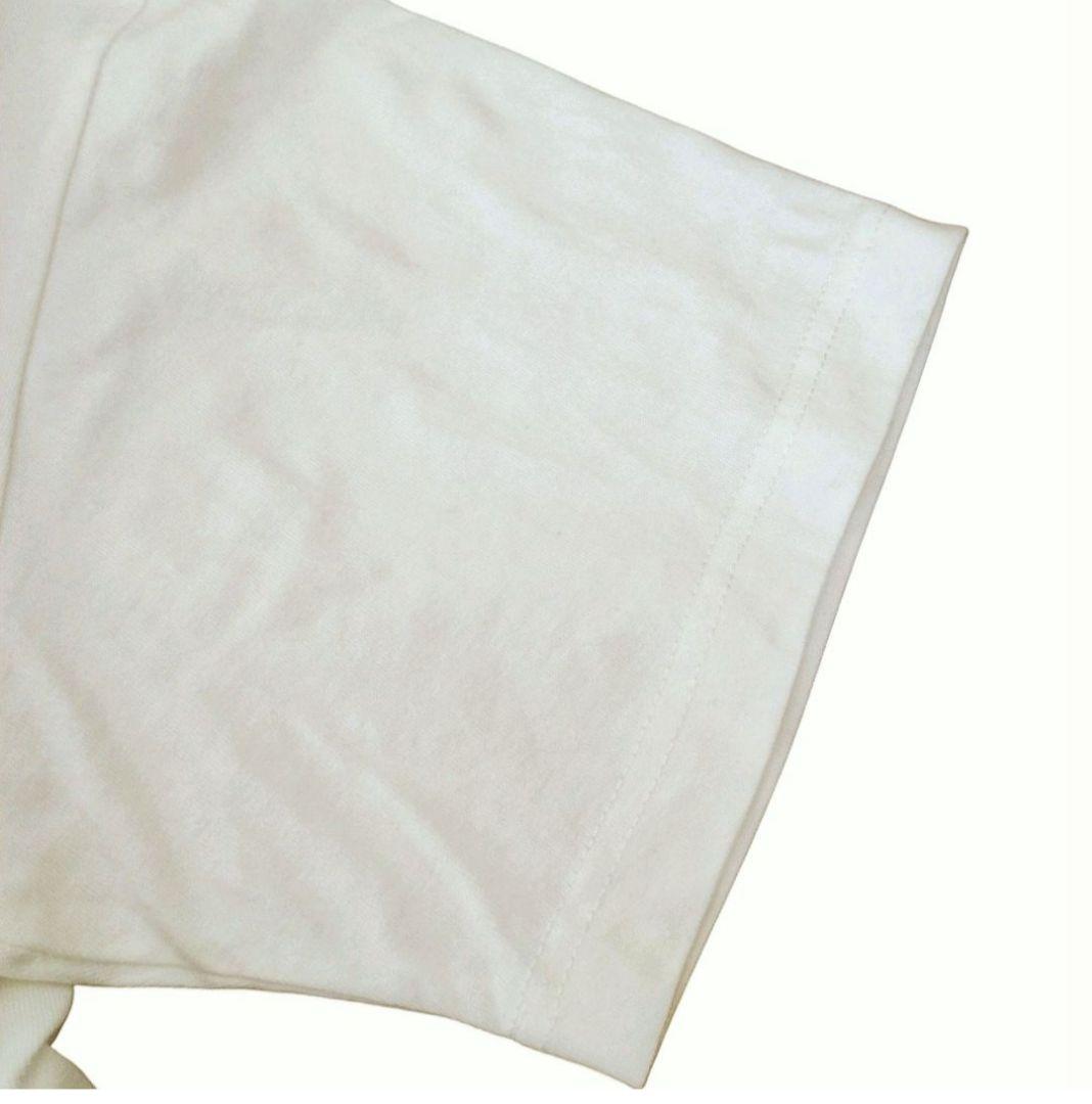 Golfickers ゴルフウェア メンズL 白 半袖Tシャツ アヒル