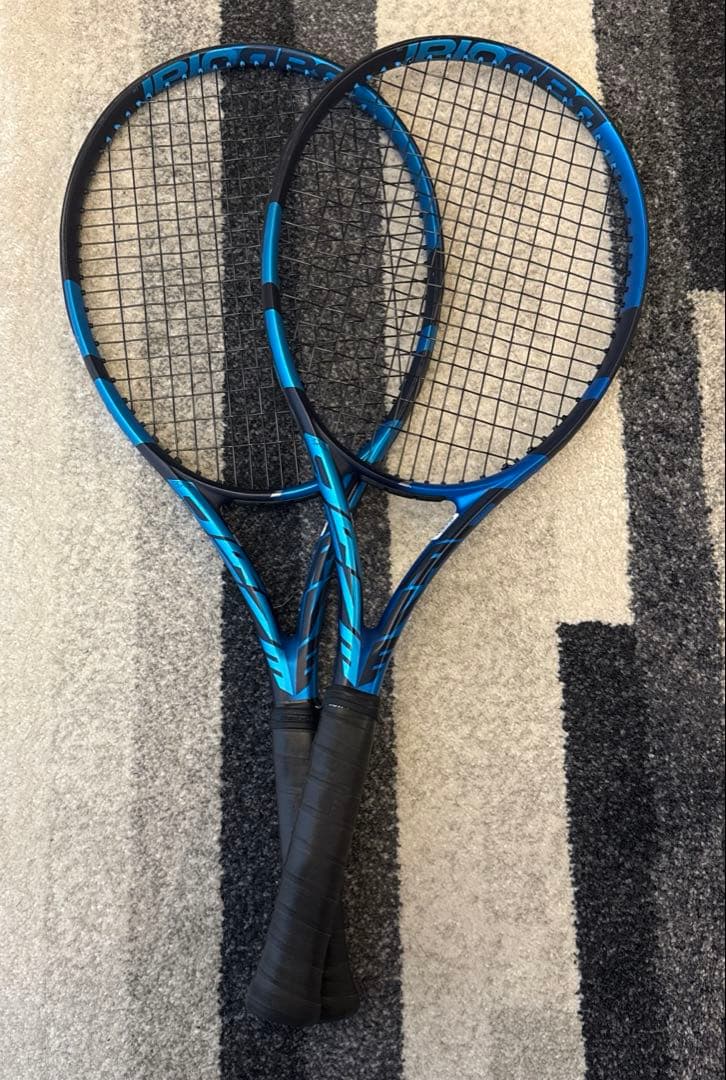 新品同様　Babolat Pure Drive G3 2021モデル　2本セット
