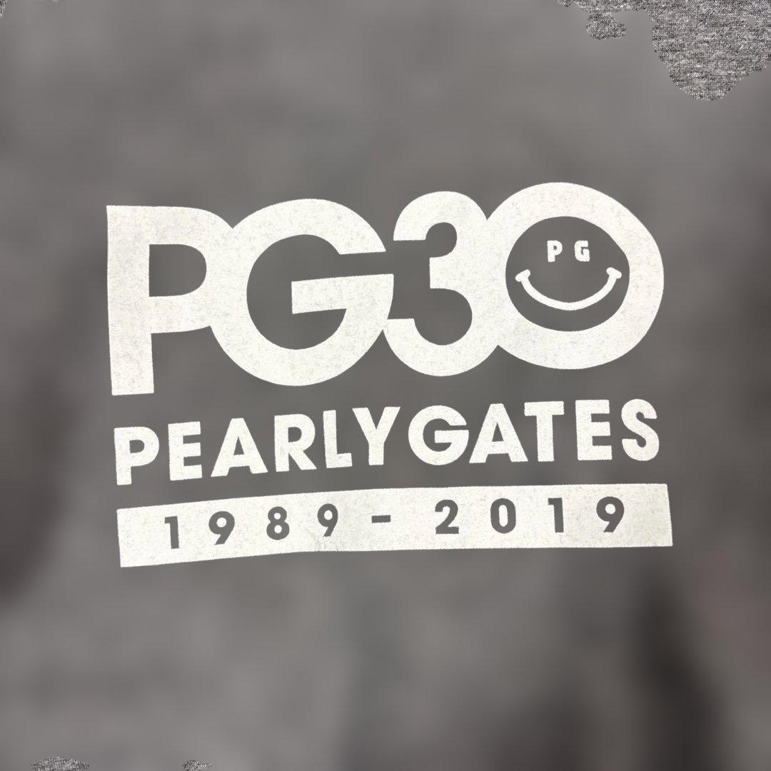 【美品】 PEARLY GATES グレー フルジッパー パーカー