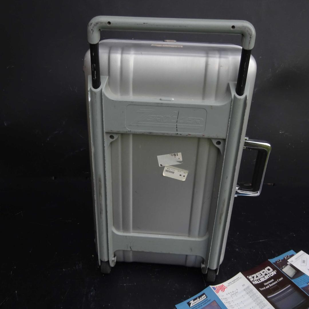 ゼロハリバートンZアルミ2輪機内持ち込みZRDCO-SI ダイヤルキャリーバッグ