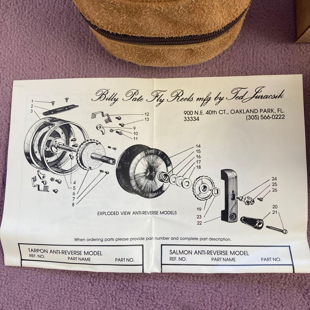 超希少品】 美品】 Billy Pate Tarpon ビリーペイト　ターポン