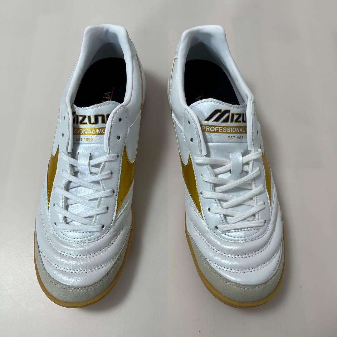 Rさん専用。モレリア IN （ホワイト×ゴールド） 25.5 新品