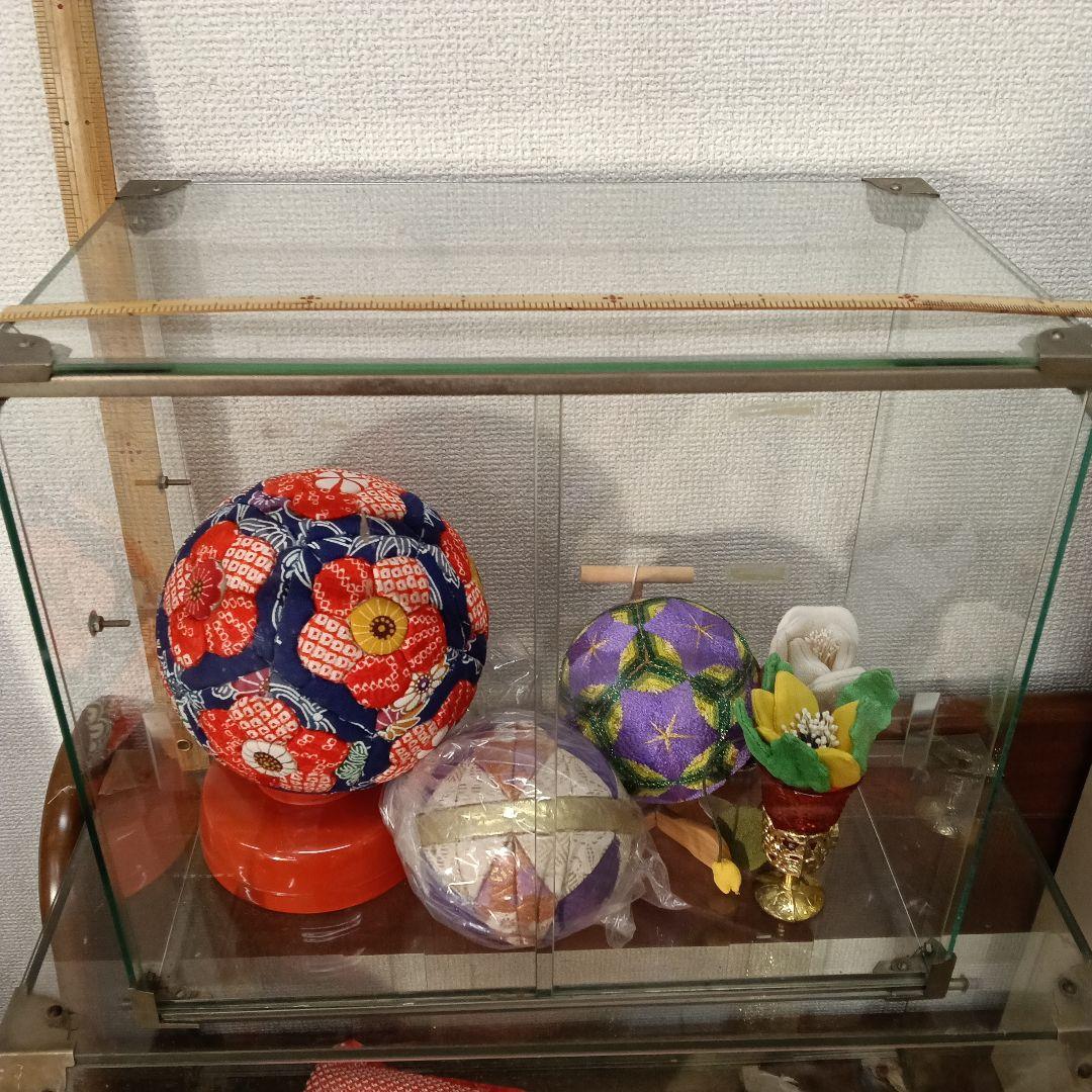 ディスプレイケース　No.1　昭和レトロ・ガラス製・飾りケース