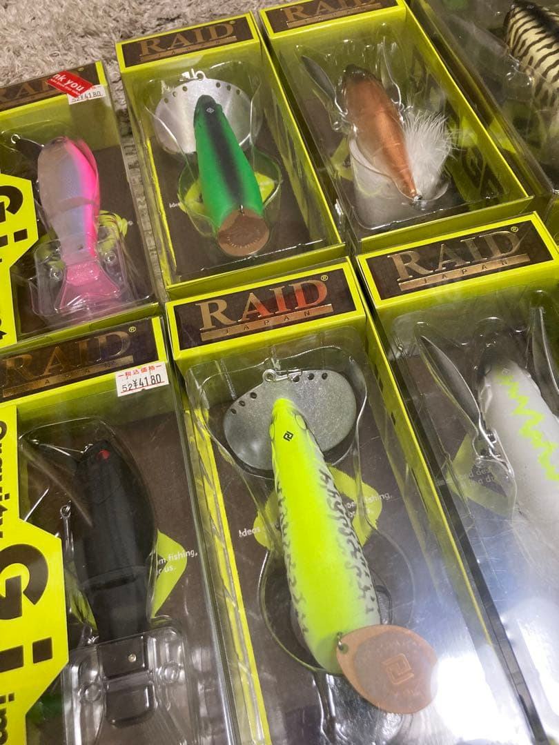 レイドジャパン　ビッグベイト　ルアー 12個セット⭐︎バラ売り不可⭐︎