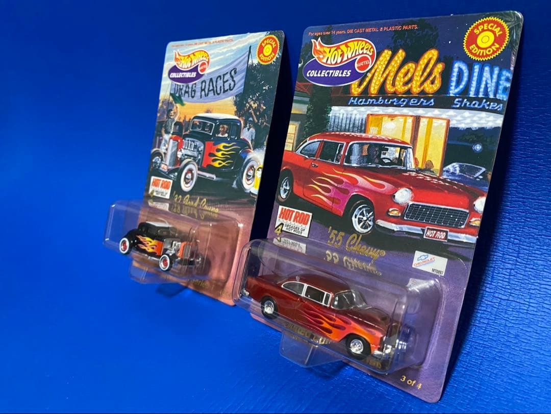 Hot Wheels 55 Chevy & Drag Races セット