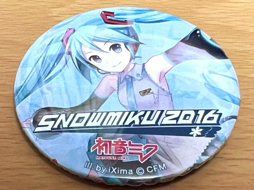 初音ミク 雪ミク 2016 缶バッジ iXima