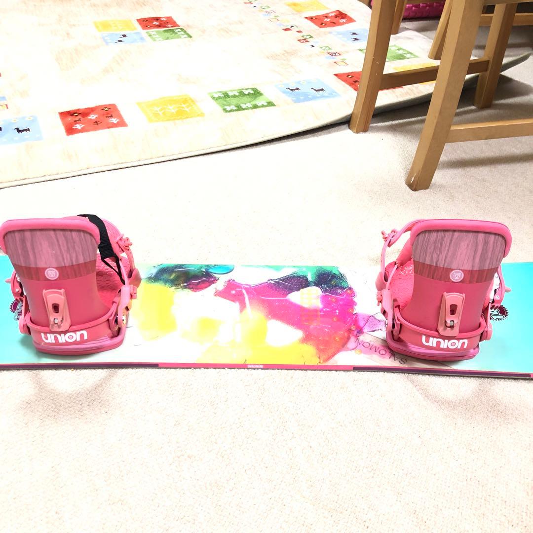 スノーボード セットsalomon 147cm union ビンディング M