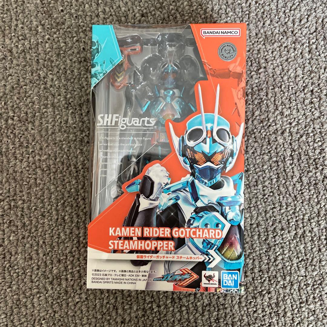 SHFiguarts 仮面ライダーガッチャード スチームホッパー、バイクセット