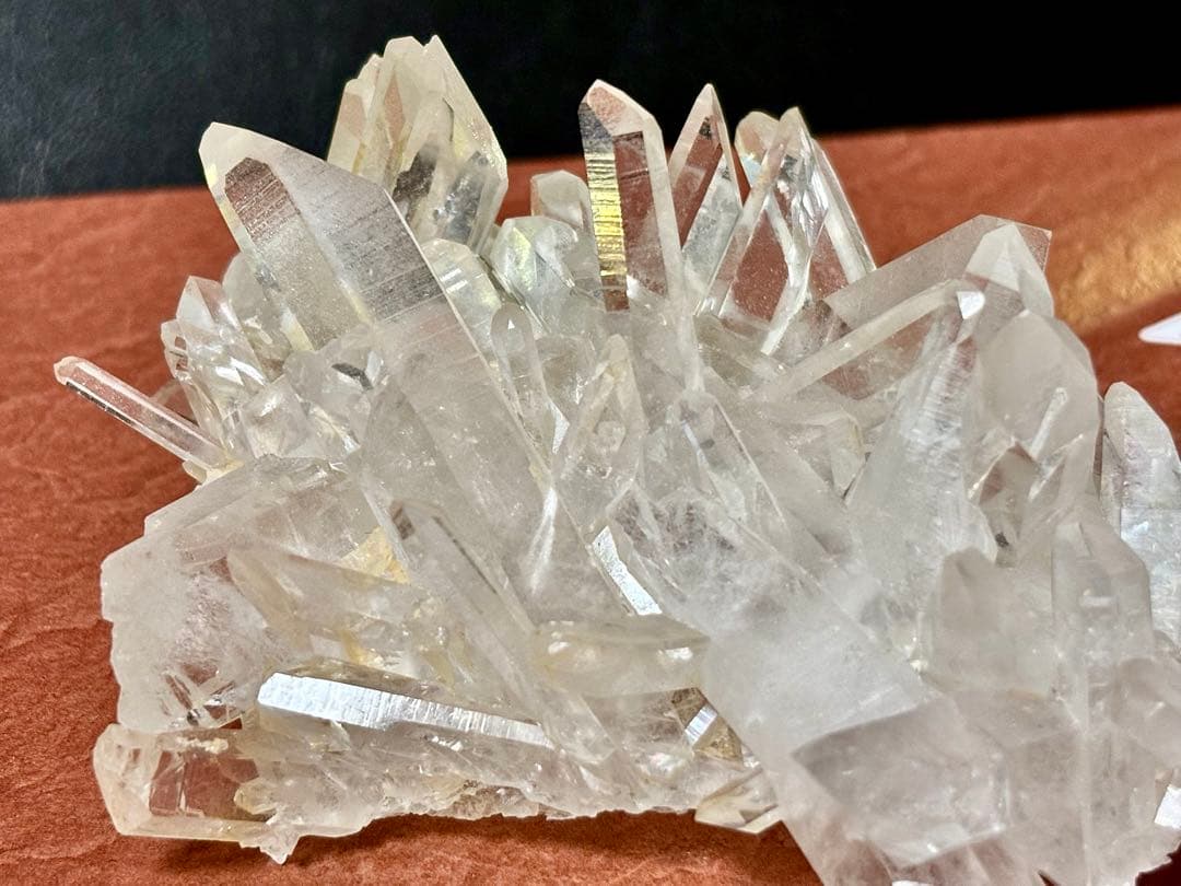 水晶クラスター(アメリカ・アーカンソー州産)