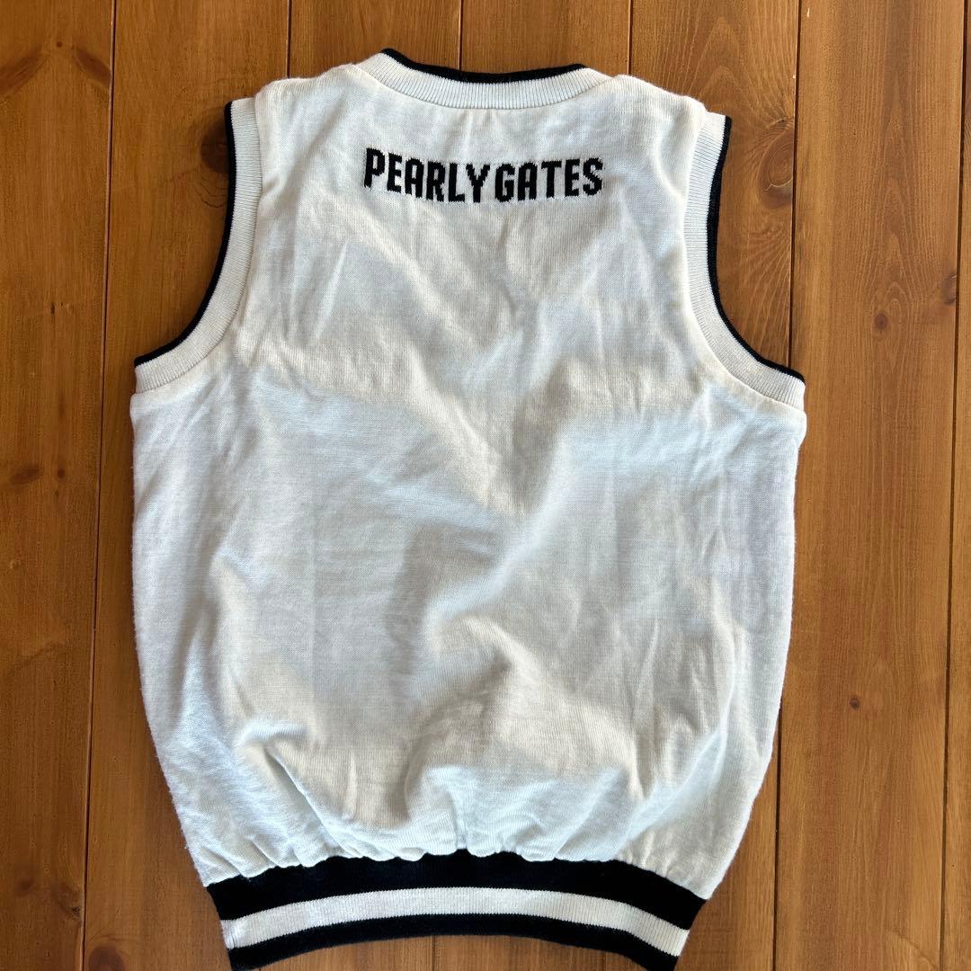 PEARLY GATES レディース リバーシブルVネックベスト