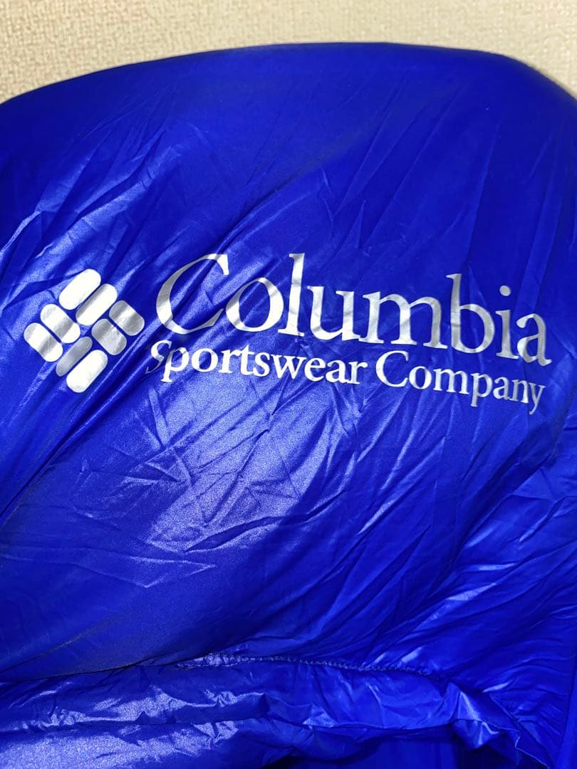 ダウンシュラフ600gColumbiaグースダウンシュラフ　コロンビア