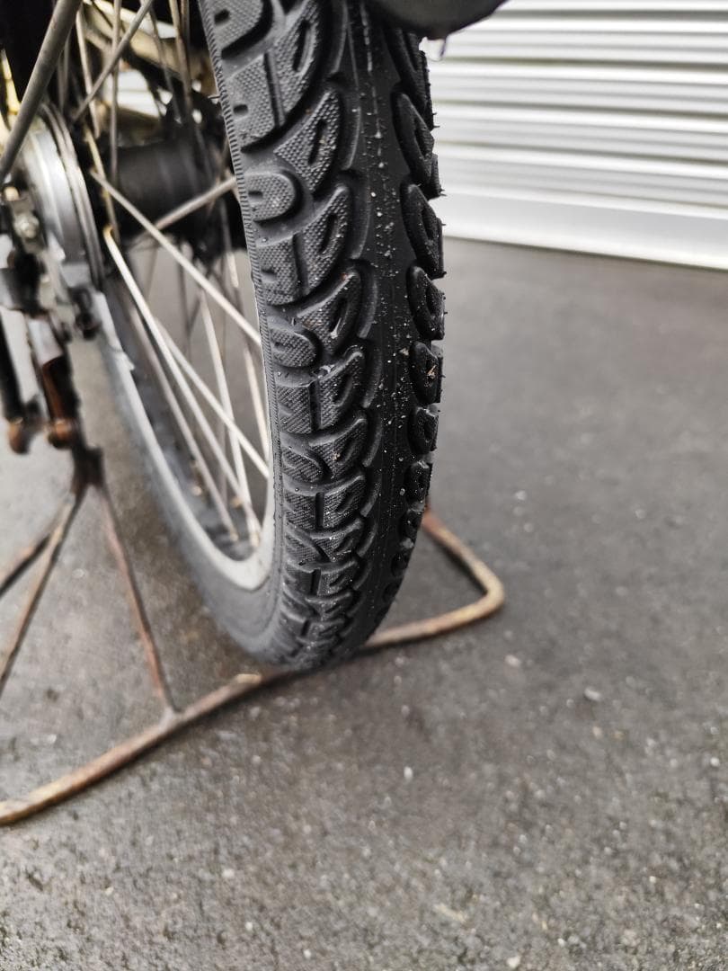 ブリヂストン　ビッケ2　8.7Ahバッテリー　2016年製　後ろタイヤ新品