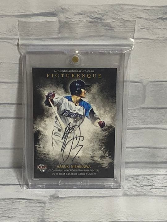 西川遥輝　BBMカード　PICTURESQUE