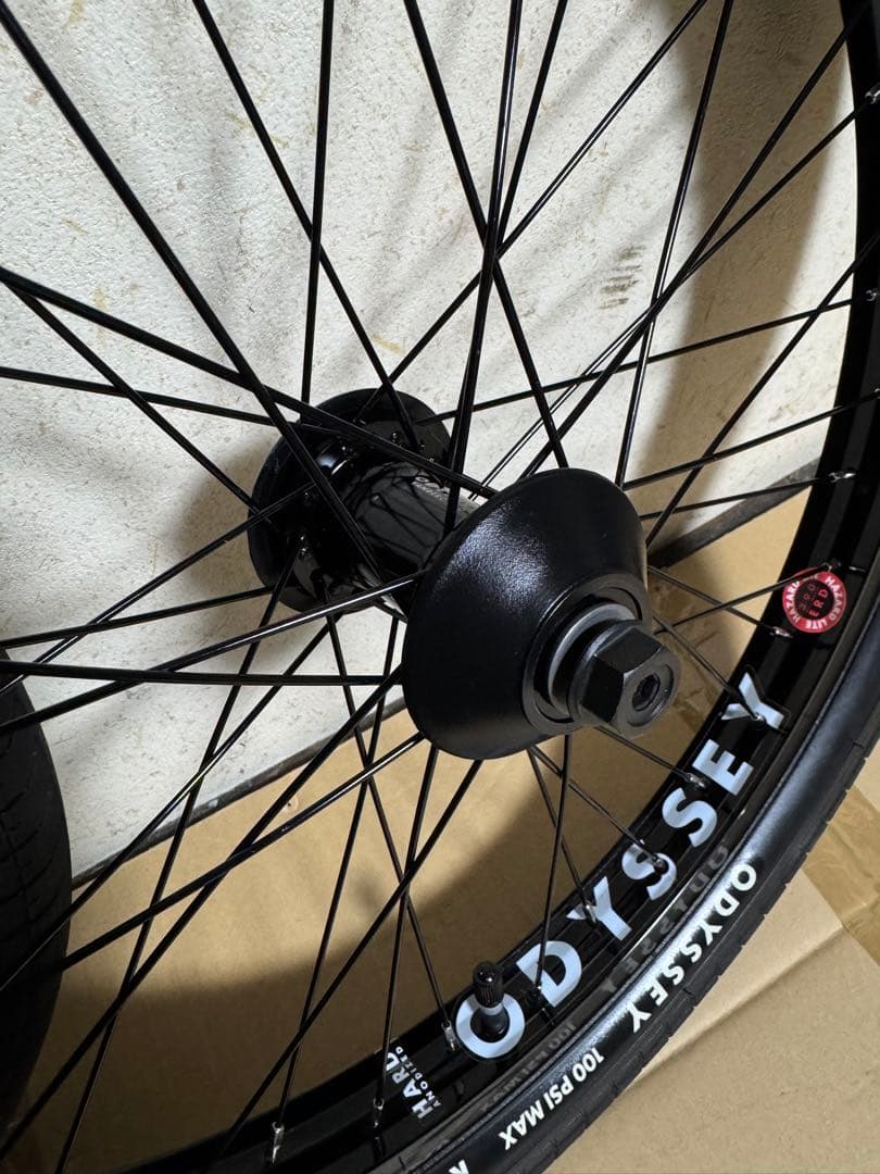 BMXホイールセット前後ODYSSEYCLUTCH V2/VANDERO PRO