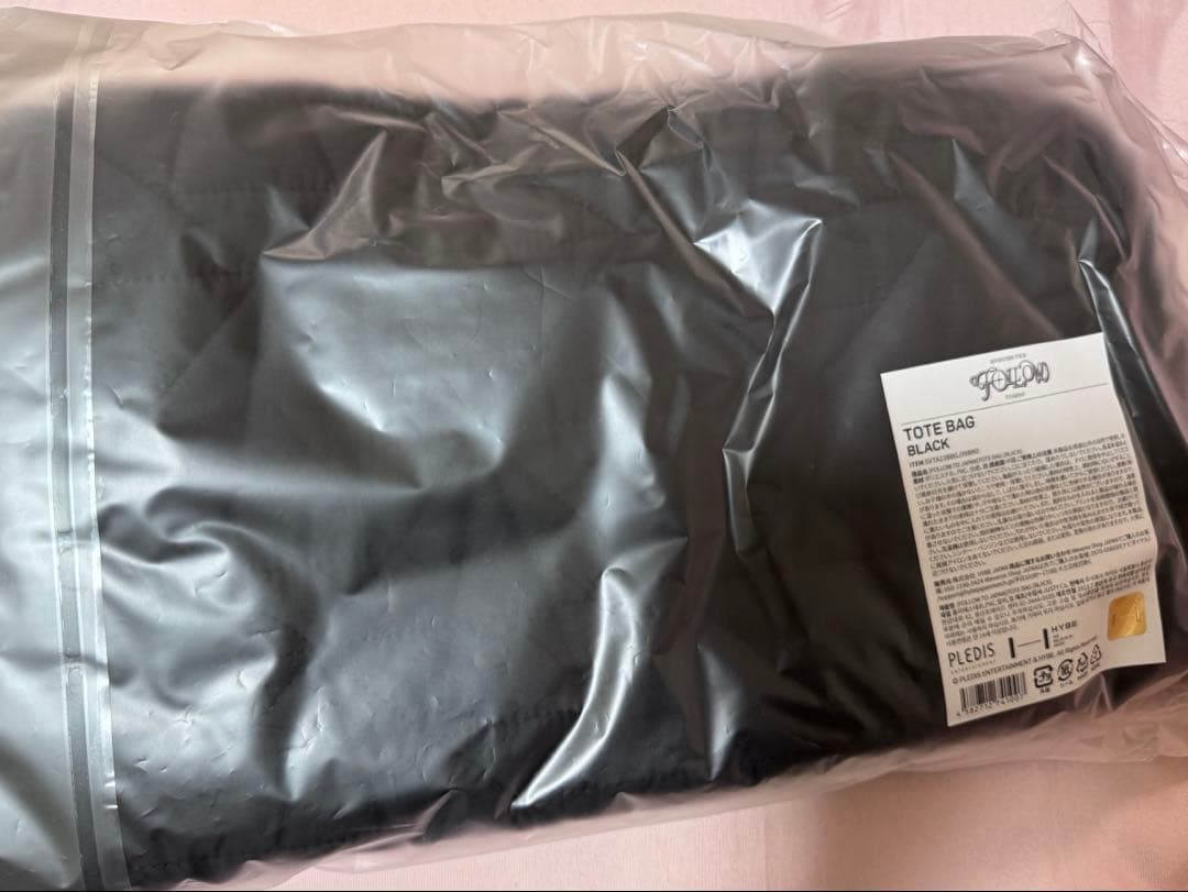 SEVENTEEN セブチ FOLLOW TO JAPAN トートバッグ 黒