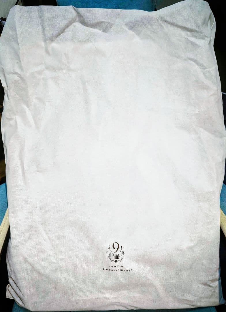 9-nine- 栃木レザー POP UP トートバッグ BLUE 香坂春風