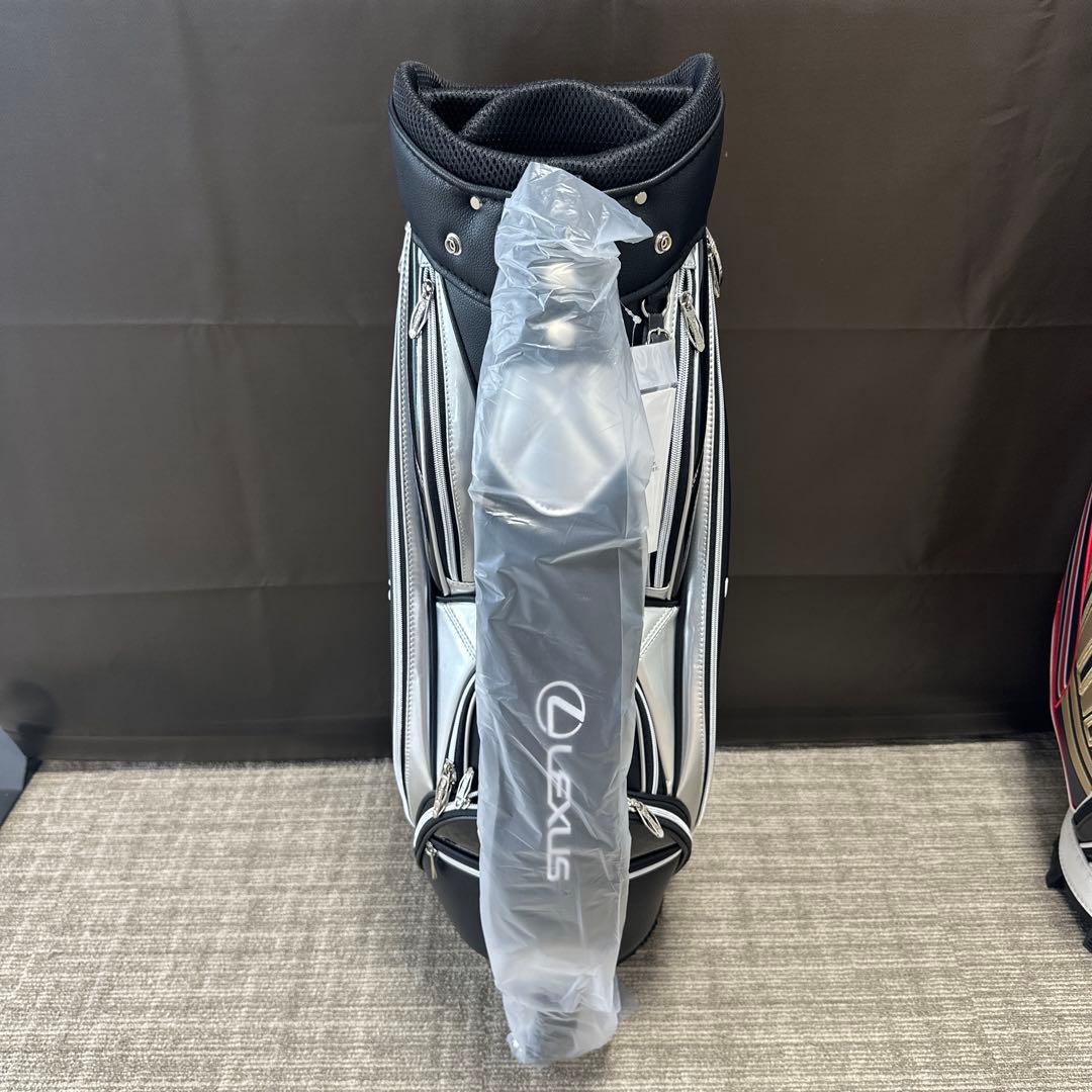 ♡*♡様 LEXUS キャディバッグ スポーティ ブラック/シルバー