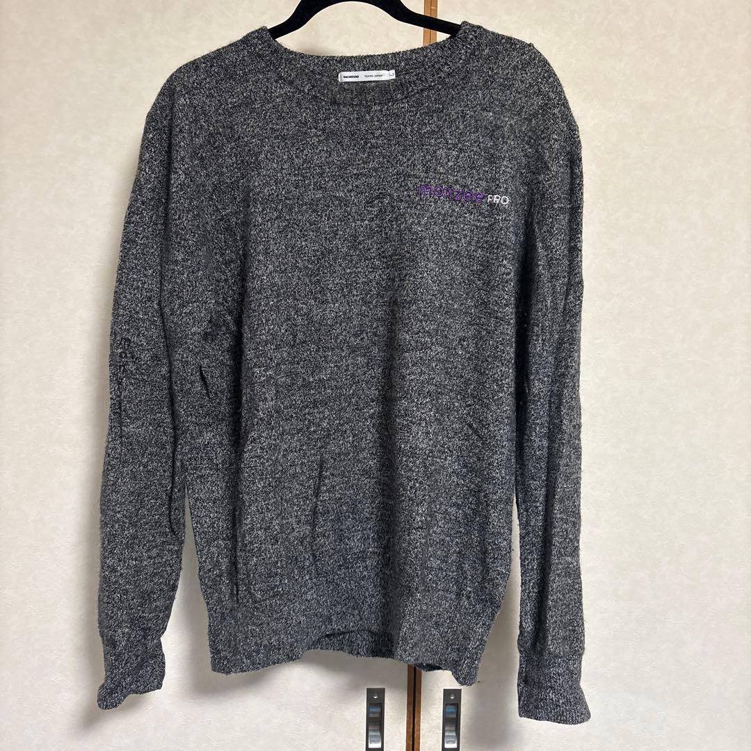 Monzee モンジー カシミヤ クルーネックセーター