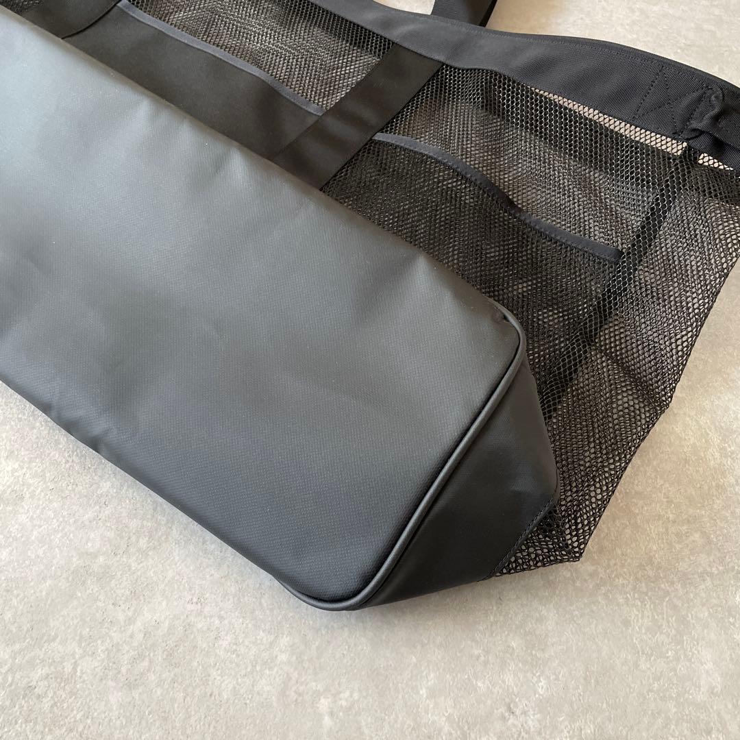 【新品同様】THE NORTH FACE メッシュトートバッグ ブラック