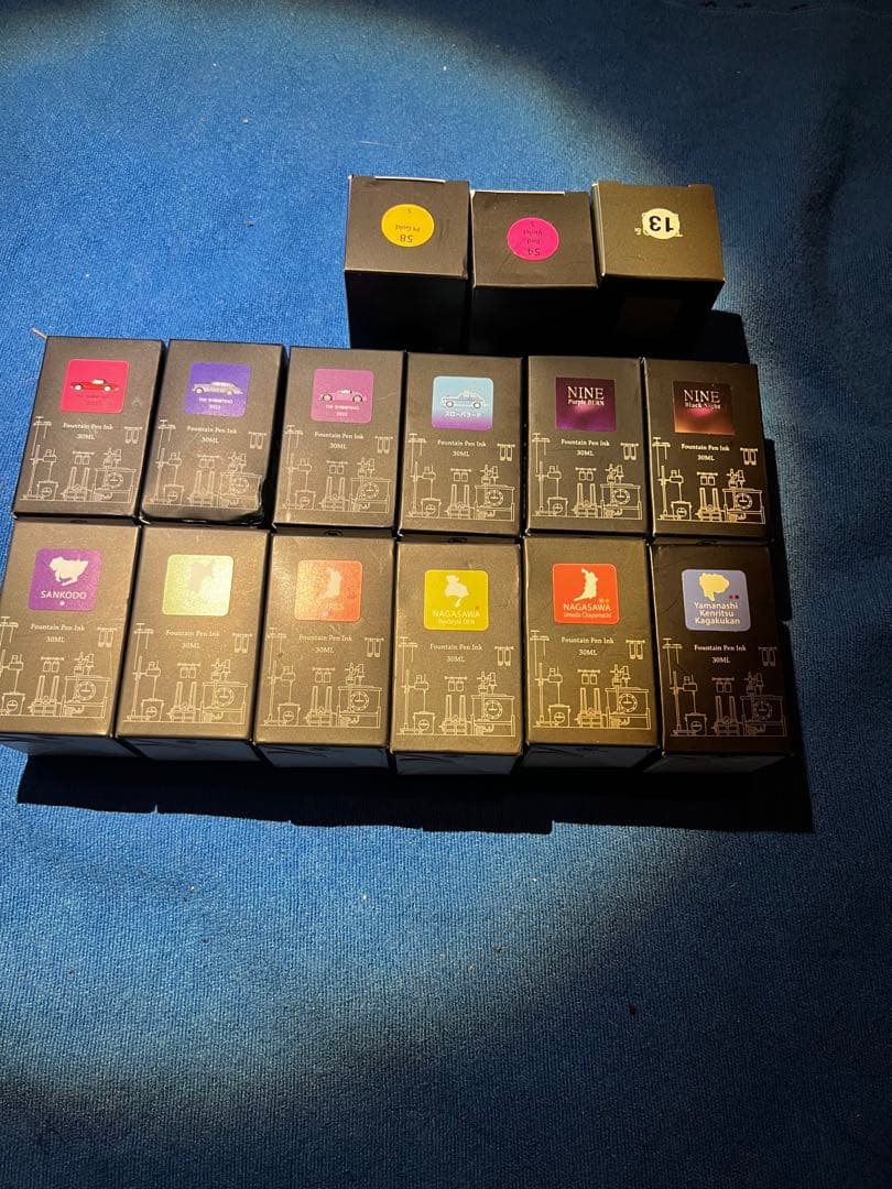 Tono&Lims、SAILOR他 万年筆用ボトルインク まとめ売り